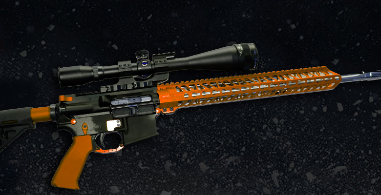 orange-anodized-ar15-gun-parts