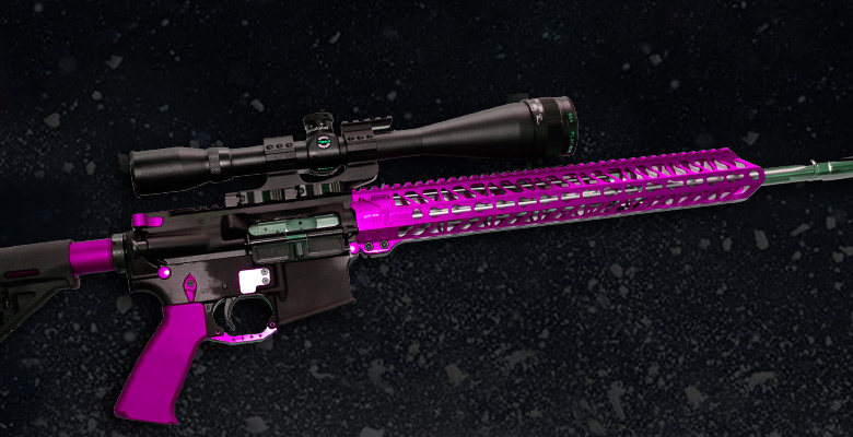 purple-anodized-ar15-gun-parts