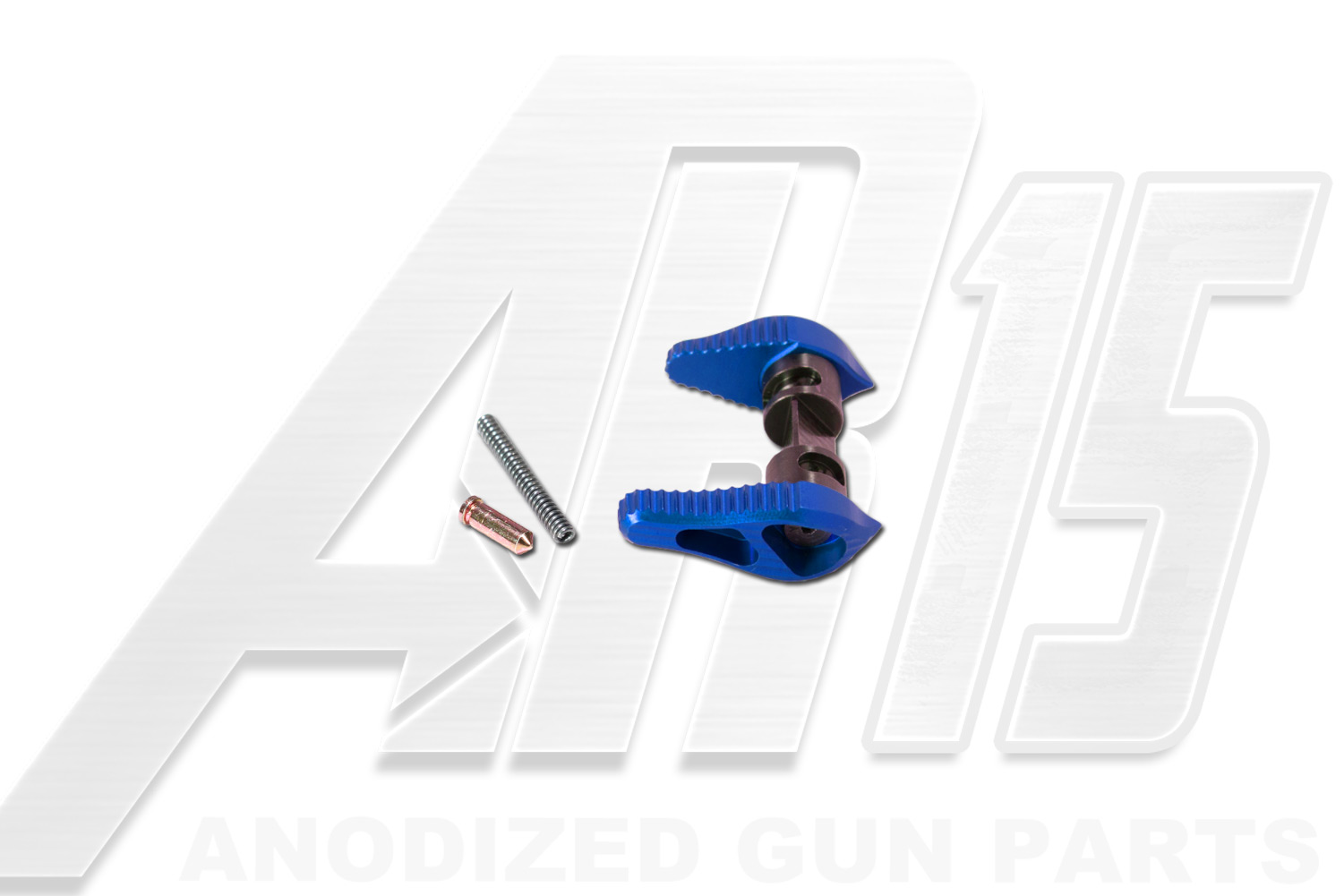 Blue Anodized AR15 Ambidextrous Safety. ambi-safety-ar15-AMBIDEXTROUS-saf.....