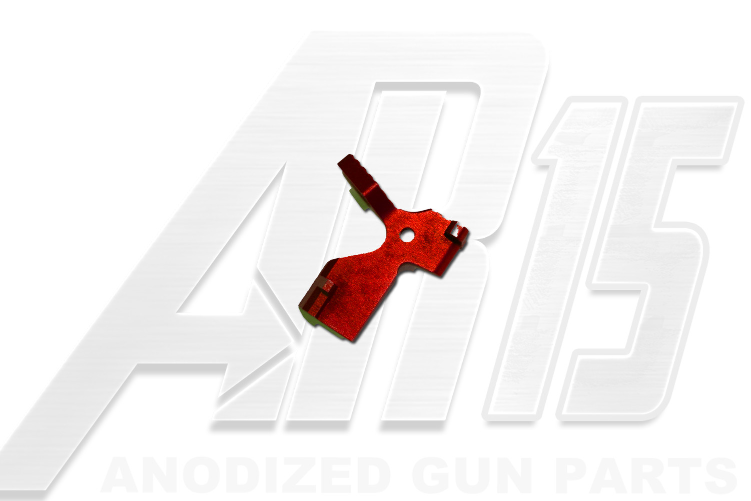 Red Anodized AR15 Extended Bolt Catch AR15 Anodized Gun Parts