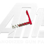 Red Anodized AR15 Magazine Catch